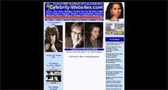 Desktop Screenshot of celebrity-websites.com